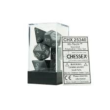 7 Speckled Hi Tech Polyhedral Dice Set - CHX25340